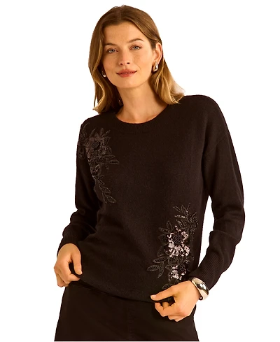 Vince Camuto Women's Embellished Sweater