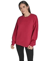 Calvin Klein Women's Performance Crew Neck Oversized Sweatshirt