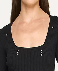 Rosie Harlow Juniors' Square Neck Midi Dress