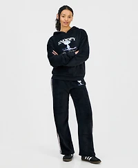 Love Tribe Juniors' Snoopy Ski Patrol Plush Hoodie