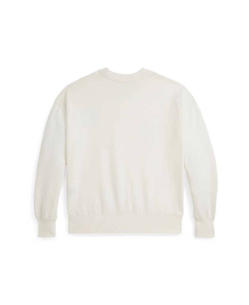 Polo Ralph Lauren Girls 7-16 Logo Crest Crewneck Sweatshirt