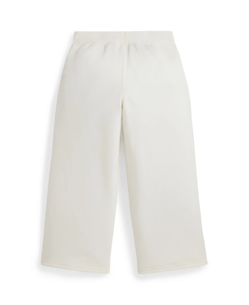 Polo Ralph Lauren Girls 2T-6X Logo Crest Wide-Leg Pants