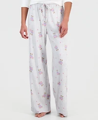 Hippie Rose Juniors' Printed Drawstring-Waist Pants