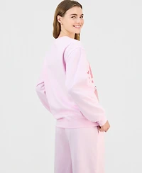 Wicked Juniors' Glitter Crewneck Sweatshirt