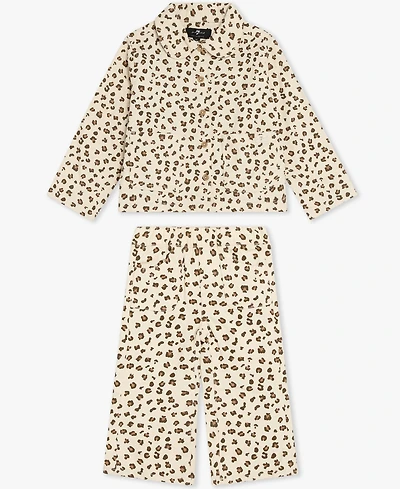7 For All Mankind Baby Girls 2-Piece Jacket and Pants Set
