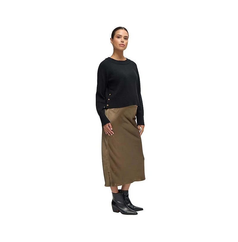 Ingrid + Isabel Maternity Mock Neck Sweater
