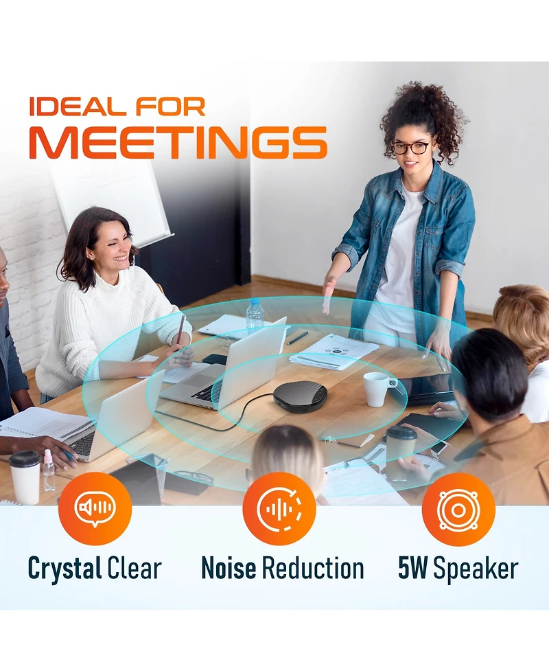 Delton C3900 Usb Conference Speaker, Ai Noise Reduction (DSC3900-u)
