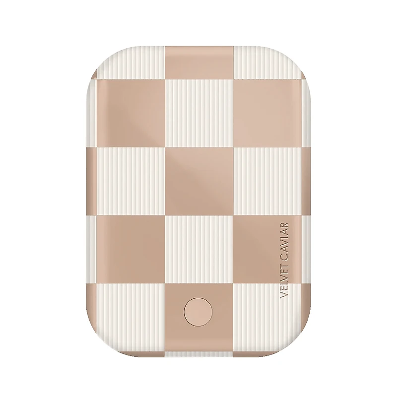Velvet Caviar Phone Accessories Gift Set includes Charm, Battery Pack, Grip Ring and Travel Bag
