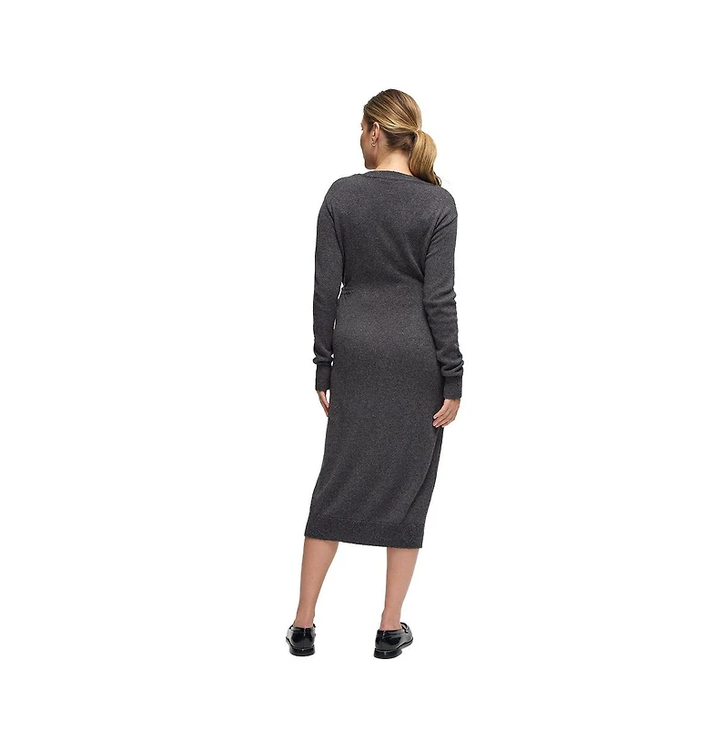 Ingrid + Isabel Maternity Ingrid + Isabel Cozy V Neck Midi Sweater Dress