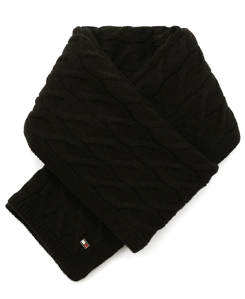 Tommy Hilfiger Men's Wide Cable Scarf