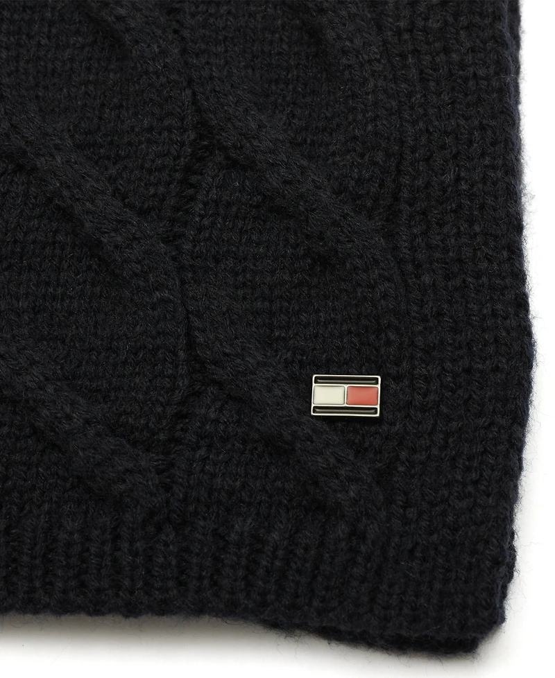 Tommy Hilfiger Men's Wide Cable Scarf