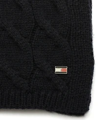 Tommy Hilfiger Men's Wide Cable Scarf