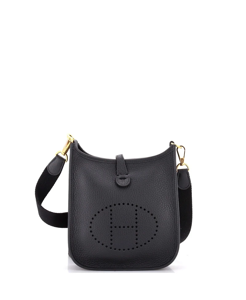 Pre-Owned Hermes Tpm Evelyne Bag Gen Iii Clemence