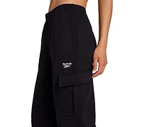 Reebok Women's Small Logo Cargo Pants