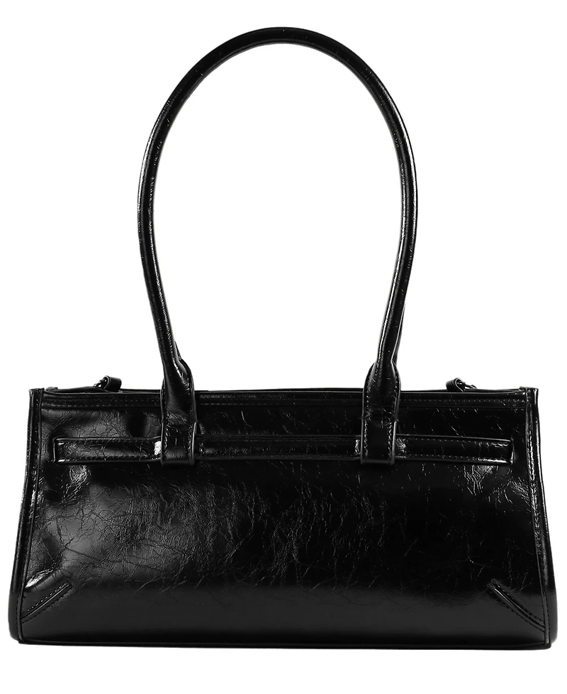 Sam & Libby Onyx Belted Satchel Bag