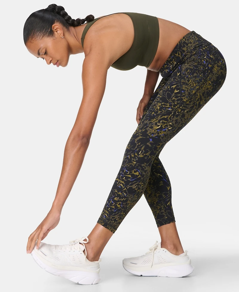 Sweaty Betty Women's Power Printed 7/8-Length Workout Leggings
