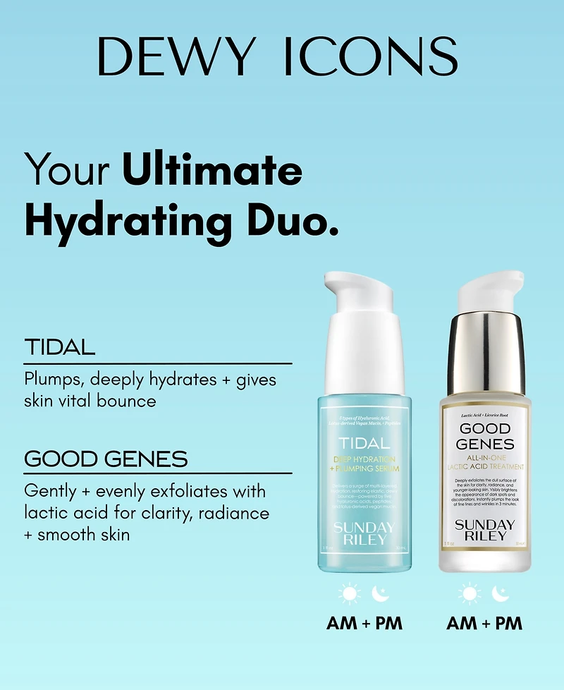 Sunday Riley Tidal Deep Hydration and Plumping Serum, 1 oz.