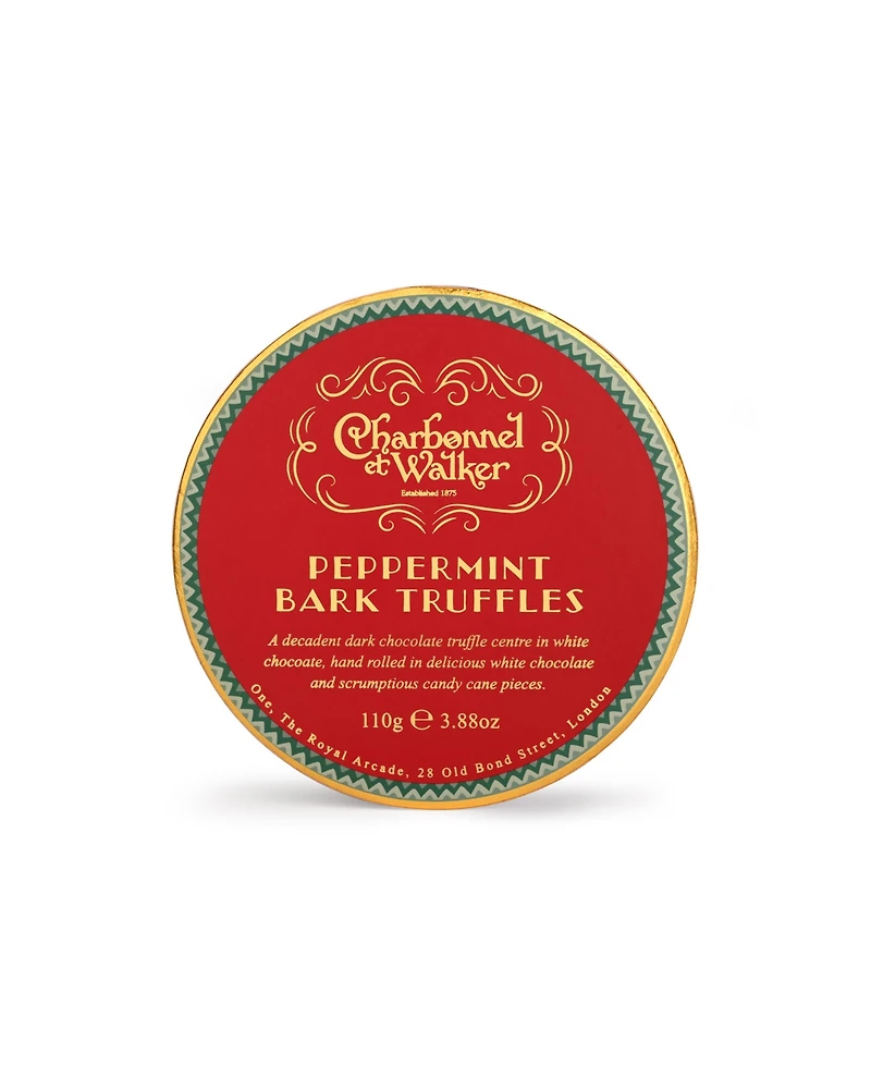 Charbonnel et Walker Holiday Peppermint Bark Truffles, 110g
