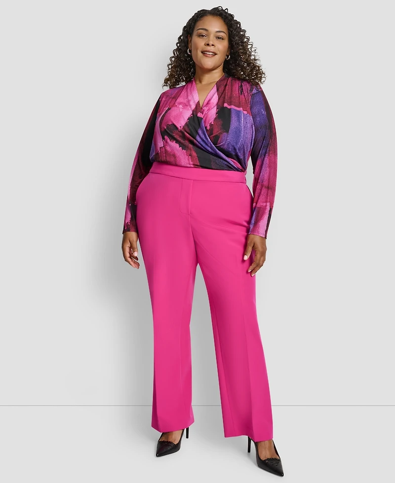Dkny Plus Elastic Back Ankle Pants