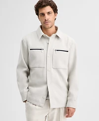 Alfani Men's Wool Padded Shirt Jacket, Macy's Exclusive