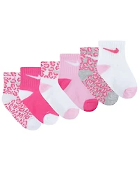 Nike Baby Girls 6-Pack Ankle Socks
