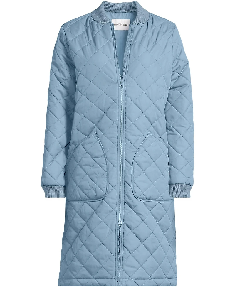 Lands' End Women's FeatherFree Insulated Bomber Coat