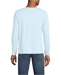 Lands' End Big & Tall Long Sleeve Cotton Supima Tee