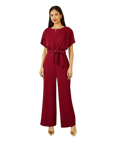 Yumi Women's Batwing Stretch Jumpsuit
