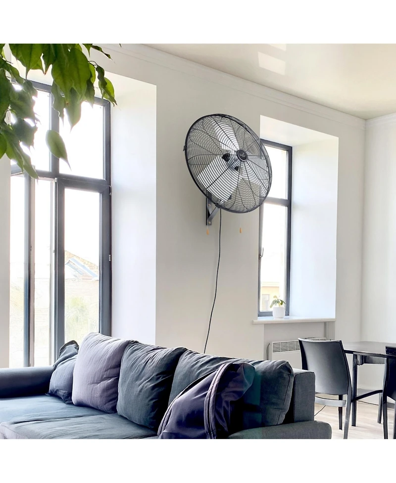 Vie Air 20 Inch Indoor Oscillating Industrial Wall Fan
