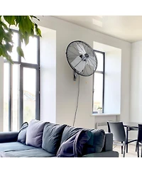 Vie Air 20 Inch Indoor Oscillating Industrial Wall Fan