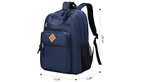 School Backpack Large Casual Book Bag Lightweight Back Pack fits 15.6 Inch Laptop for High School College Travel