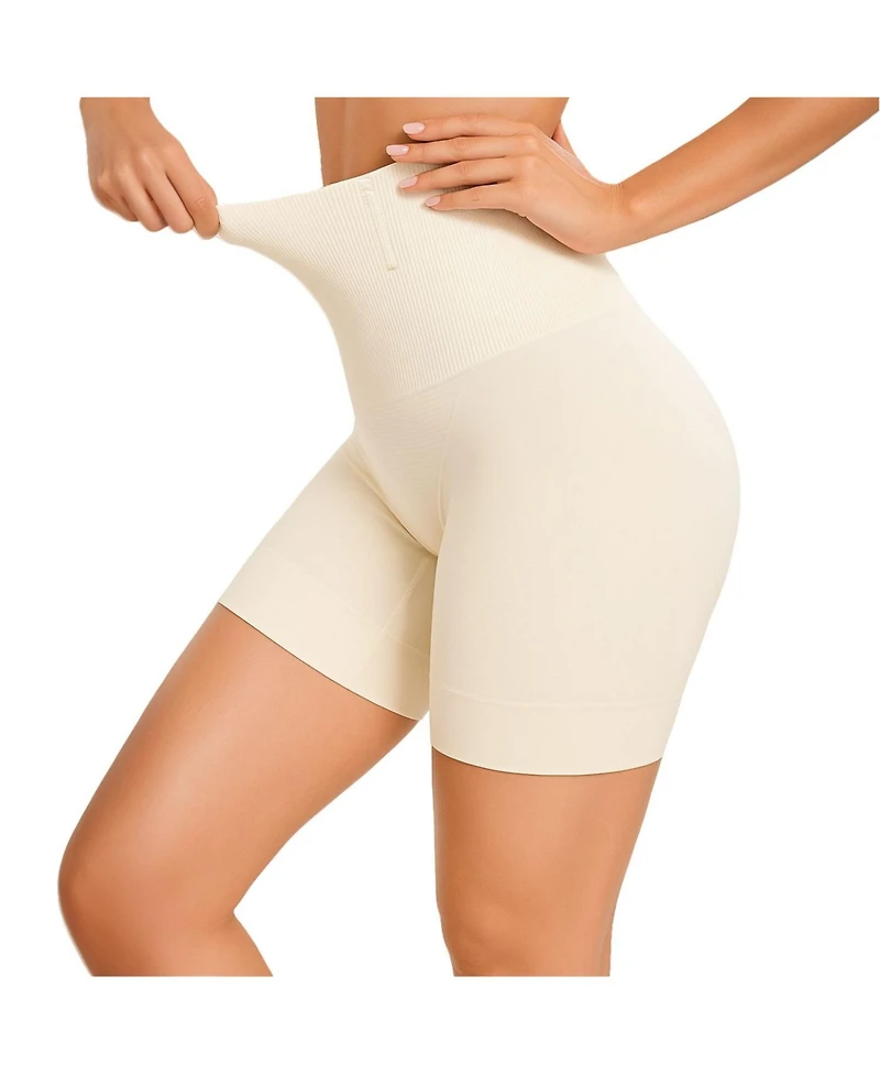 Sunveno Maternity High-Waist Tummy Control Shaper Shorts