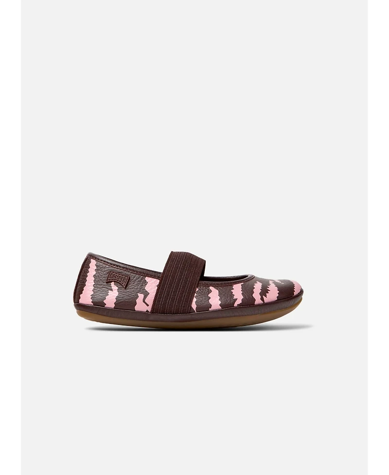 Camper Right Kids Twins Leather Mary Janes