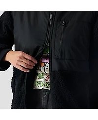 Backcountry Women's Mixed Fabric Fleece Long Coat Jackets