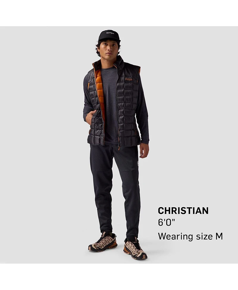 Backcountry Men's Destination Long-Sleeve Crew Top Performance Shirts Long Sleeve