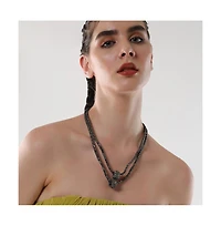 Sohi Women's The Mirror Multi-Layer Necklace