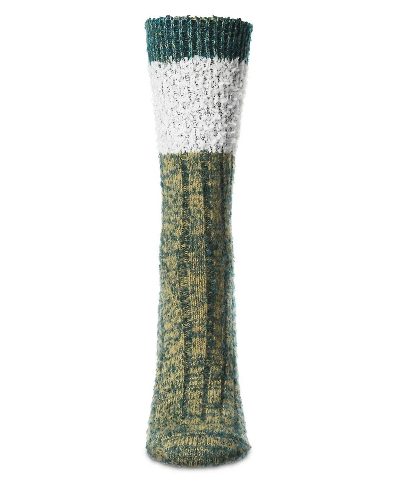 MeMoi Women's Distinctone Stripe Soft-Fit Wool Blend Crew Socks