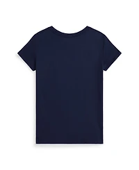 Polo Ralph Lauren Girls 7-16 Short Sleeve Crewneck T-Shirt