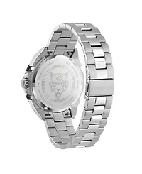 Plein Sport Mens Urban Pulse 3 Hand Date Quartz Stainless steel Bracelet 47MM