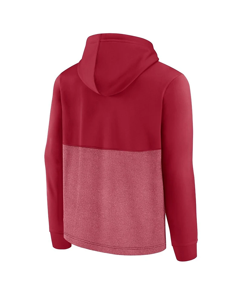 Fanatics Men's Crimson Oklahoma Sooners Winter Camp Pullover Hoodie