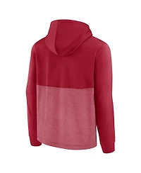 Fanatics Men's Crimson Oklahoma Sooners Winter Camp Pullover Hoodie