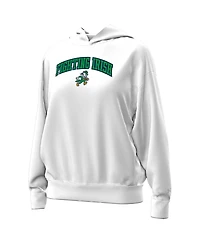 Under Armour Women's White Notre Dame Fighting Irish Leprechaun Icon Fleece Pullover Hoodie