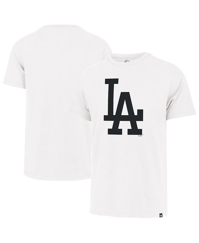 '47 Brand Men's White Los Angeles Dodgers Imprint Franklin T-Shirt