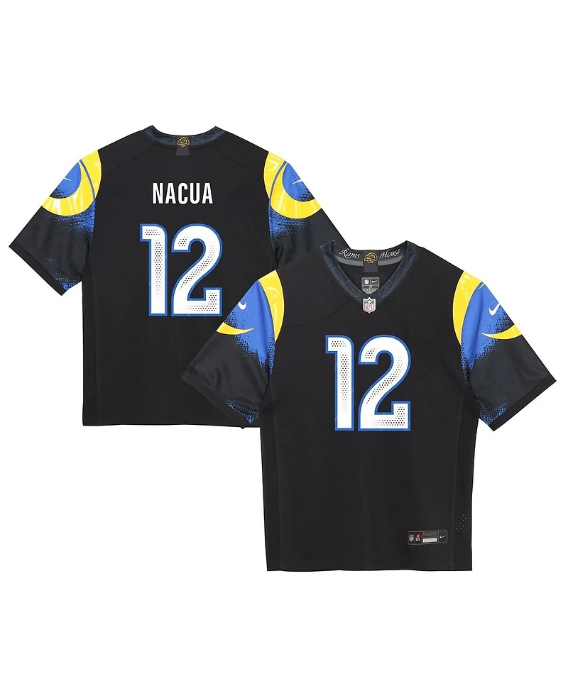 Nike Preschool Puka Nacua Midnight Blue 2025 Rivalries Collection Game Jersey