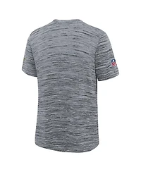 Nike Big Boys and Girls Wolf Gray Seattle Seahawks 2025 Rivalries Collection Sideline Velocity Dri-fit T-Shirt