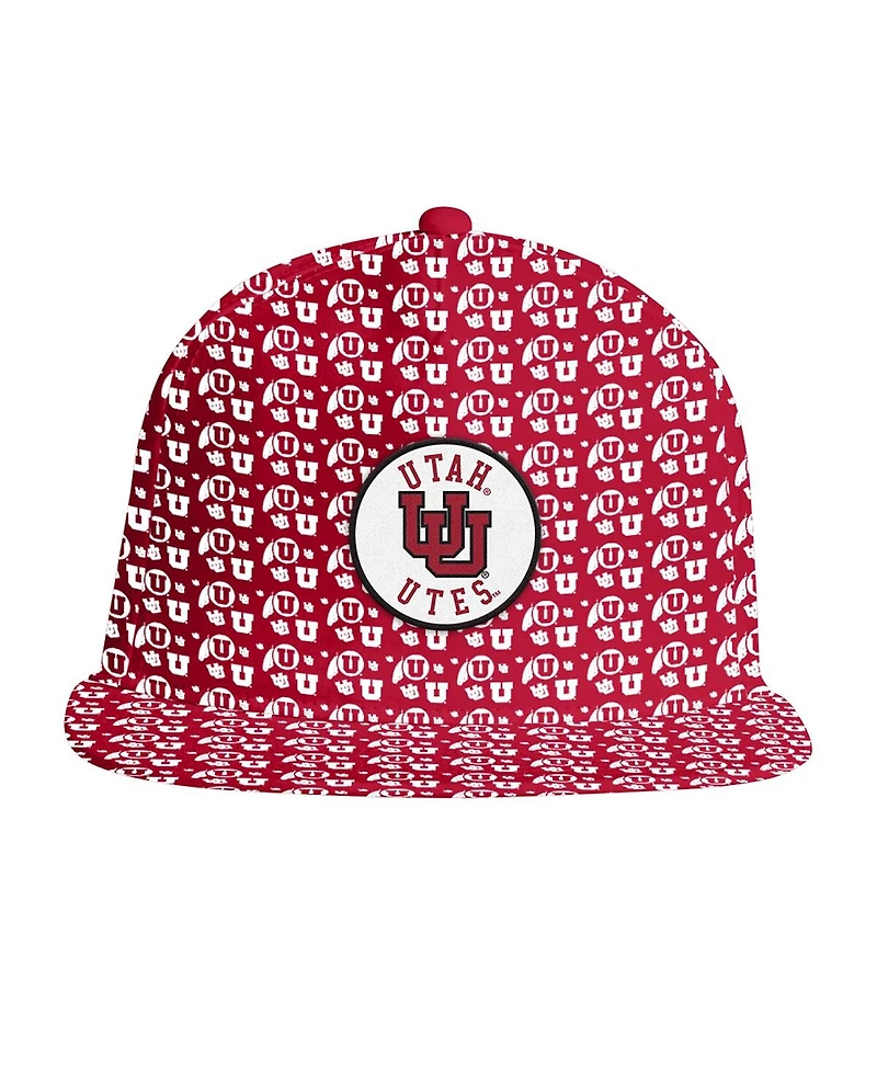 Under Armour Men's Red Utah Utes Gameday ArmourFuse Snapback Hat