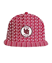 Under Armour Men's Red Utah Utes Gameday ArmourFuse Snapback Hat