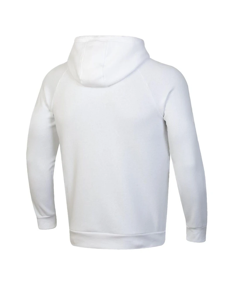 Under Armour Men's White Notre Dame Fighting Irish 2025 Sideline Rival Fleece Hoodie