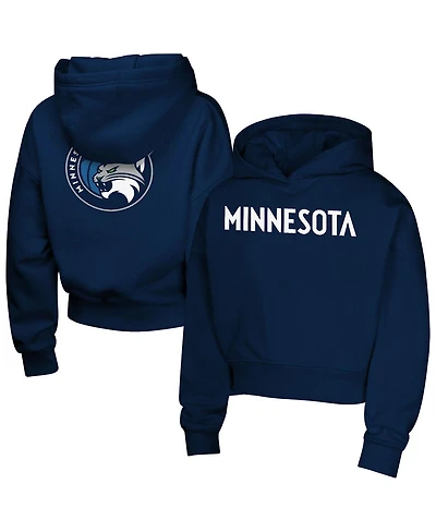 Outerstuff Big Girls Navy Minnesota Lynx Closer Pullover Hoodie