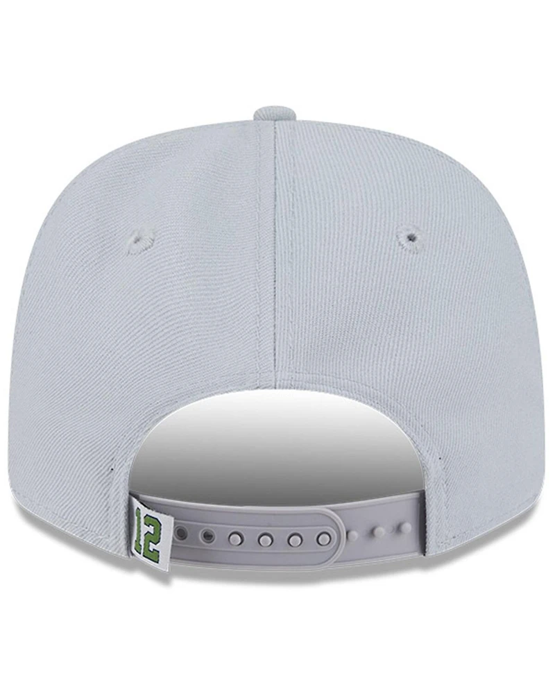New Era Men's Wolf Gray Seattle Seahawks 2025 Rivalries Collection Fan Pack 9SEVENTY Adjustable Hat